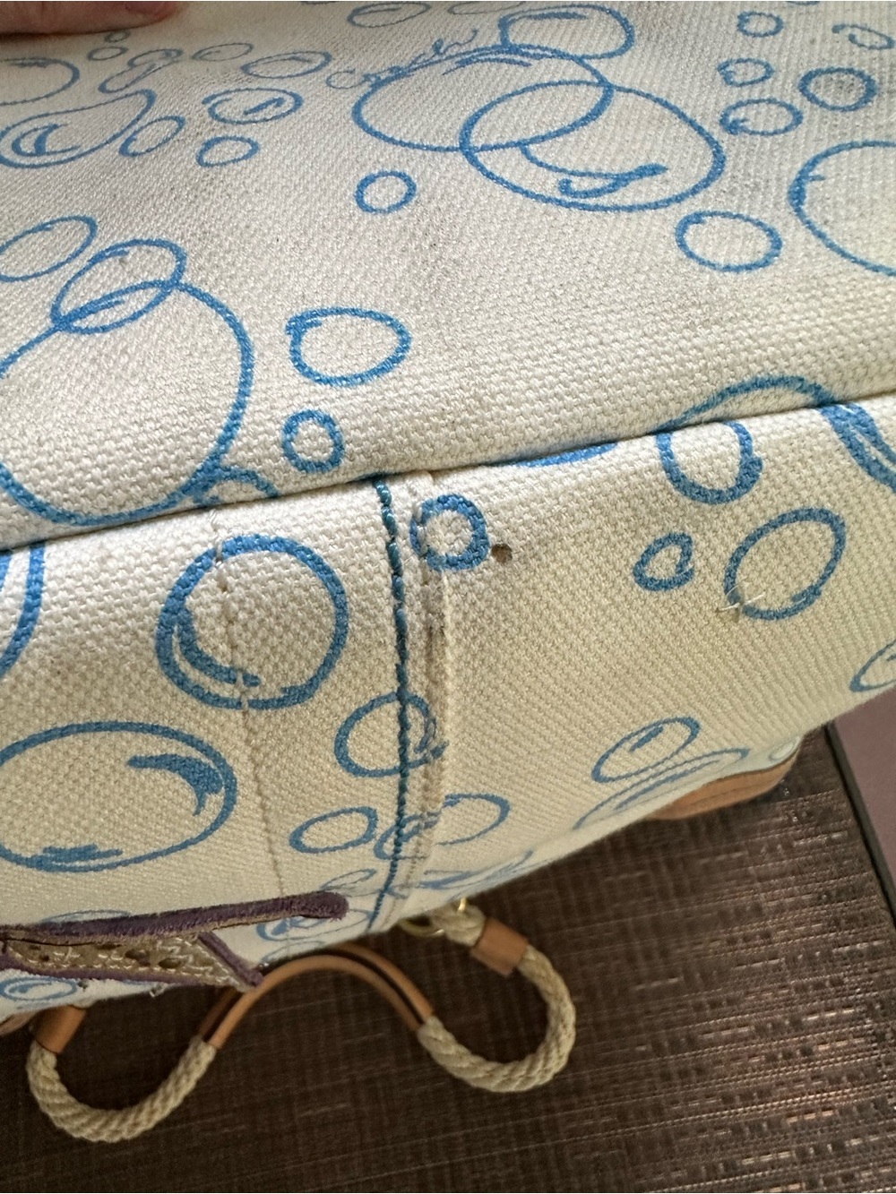 Coach Limited Edition Resort Bubble Fish Coral Tote - Picture 13 of 16